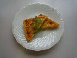 三角薄揚げのフレンチトースト